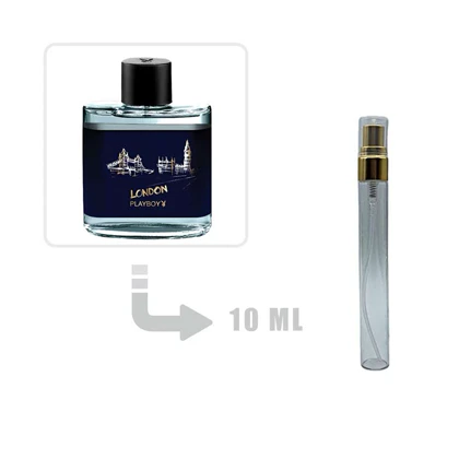 دکانت عطر ادکلن پلی بوی لندن مردانه 10 میل اصلی Playboy London for Men 10ml