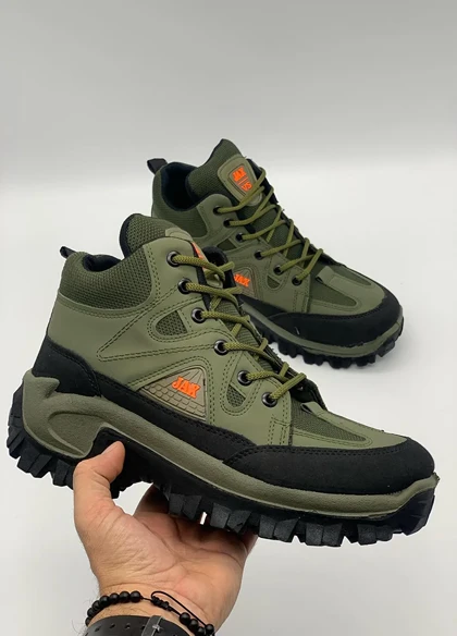 کفش ساق‌دار مردانه سبز مدل JAX ویژه