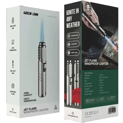 فندک اتمی ضد باد گرین لاین Green Lion GTL-50