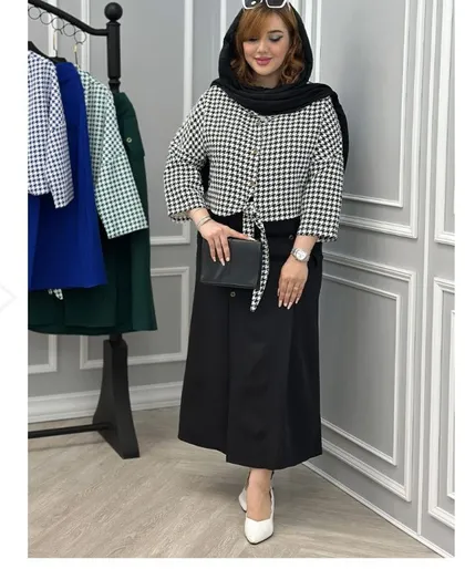 شومیز دامن ایمهر کد 100042