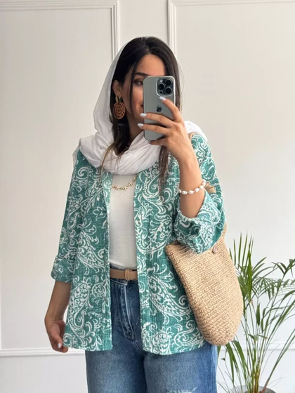 مانتو ایتالیایی گیسو