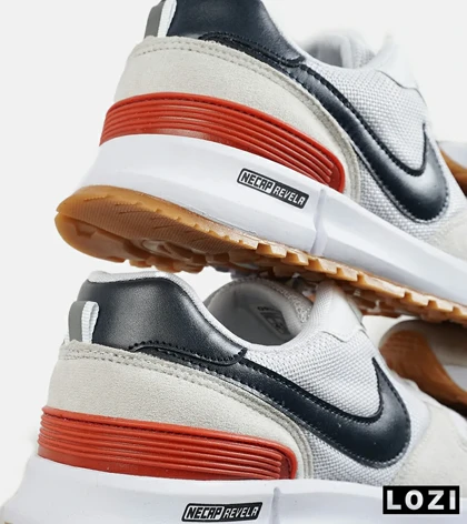کفش کتانی سفید سرمه ای قرمز NIKE AirMax DN