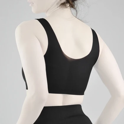 نیم‌تنه ورزشی زنانه مدل 4C0433 مشکی