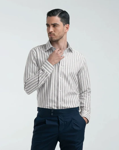 پیراهن راه راه کد 1876