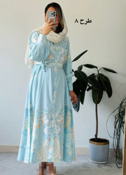 پیراهن طرحدار مزونی پریچهر