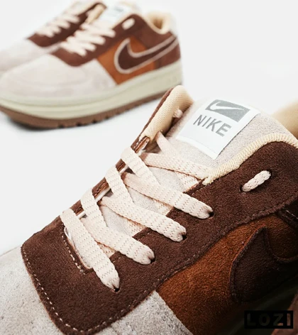 کفش کتانی مردانه و زنانه قهوه ای NIKE AIR FORCE مدل 2094