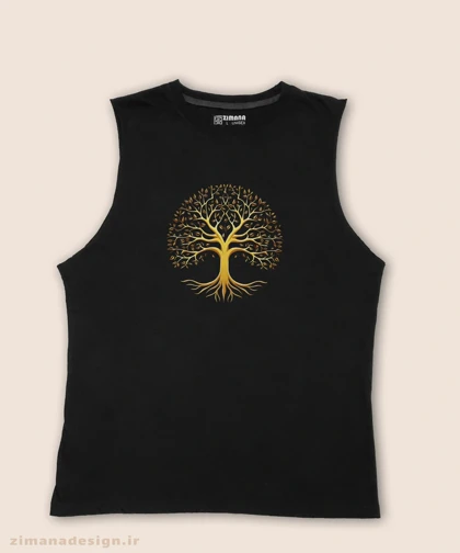 تاپ مردانه و زنانه طرح درخت زندگی کد 958