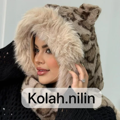 کلاه سرهمی پلنگی گوش دار