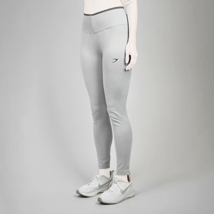 لگ سیملس ورزشی زنانه جیم شارک مدل 4H0273 طوسی روشن