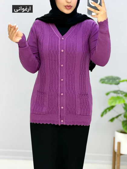 ژاکت گپ بافت ایلانا کد 333161