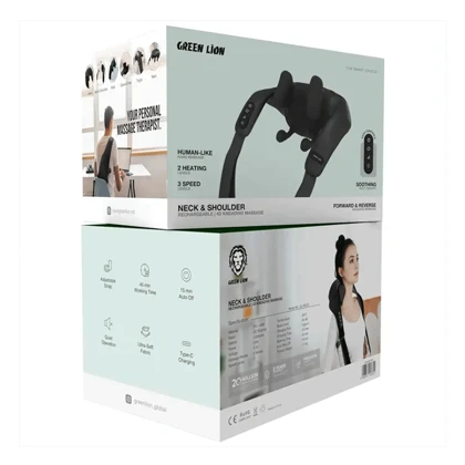 ماساژور چهار بعدی گردن و شانه گرین لاین مدل GL-MG25