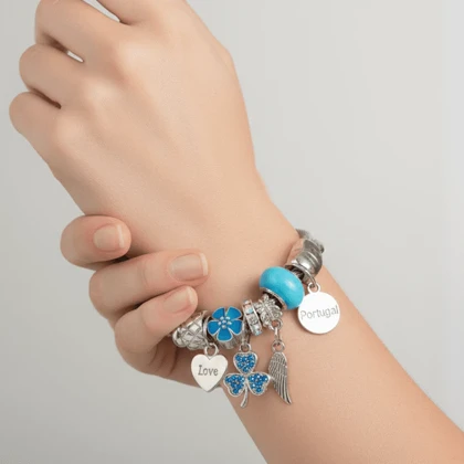 دستبند پاندورا مدل پر