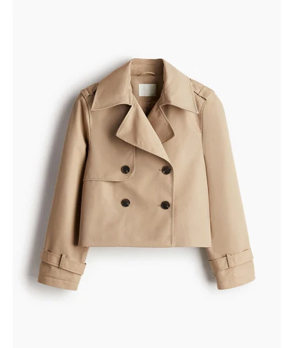 ترنچ کت بژ H&M253