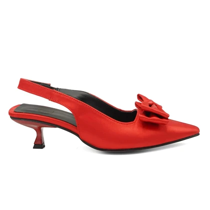 کفش مجلسی زنانه پاشنه‌دار 3 سانت مدل sandal valentino _ 4003p