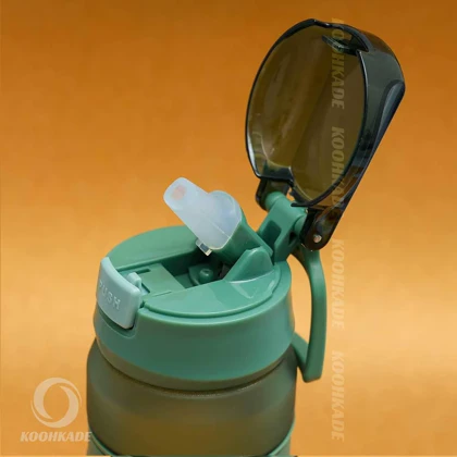 قمقمه کمر سیلیکونی پاستیلی 800ML