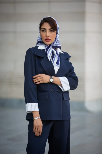 کت زنانه پرادا مچ آستردار