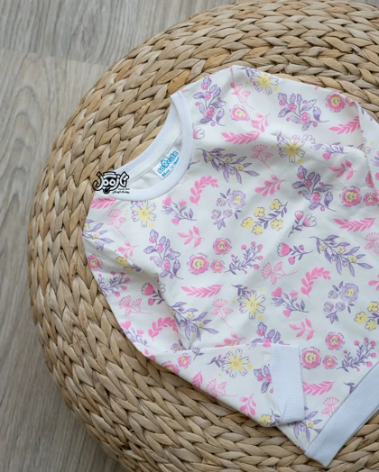 بلوز آستین بلند دخترانه