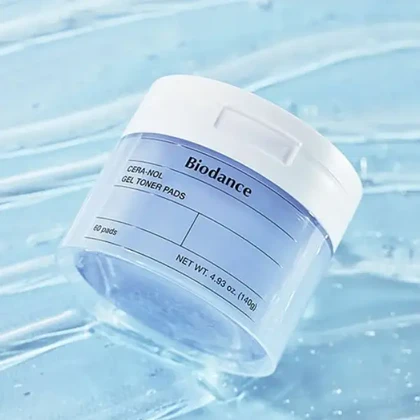 ژل تونر پد سرانول 60 عددی آبی بایودنس Biodance