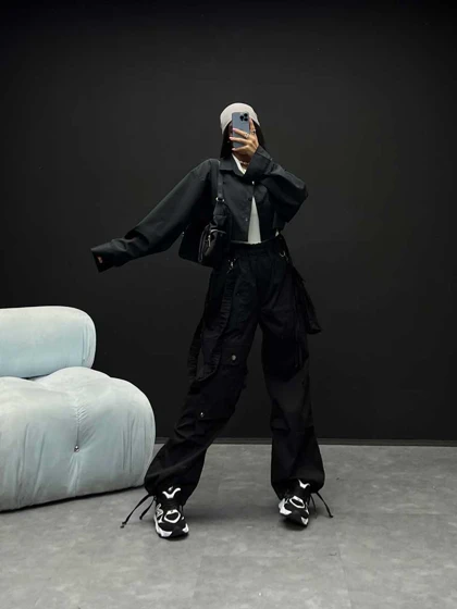 شلوار کارگو BERSHKA