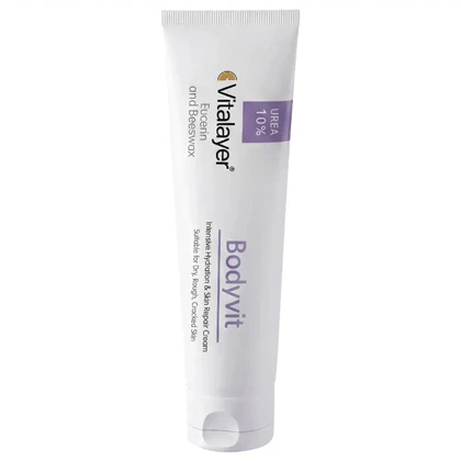 کرم دست و صورت اوسرین و اوره 10 درصد ویتالیر Bodyvit مناسب پوست خشک و زبر 100ML