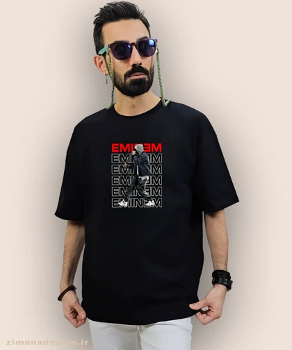 تیشرت لش مردانه و زنانه طرح امینم کد 934