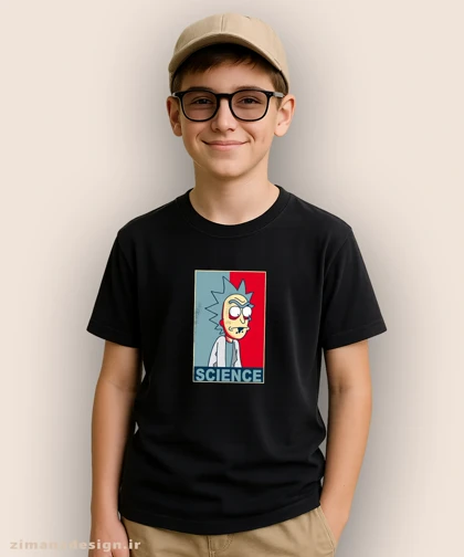 تیشرت بچگانه طرح ریک اند مورتی کد 893