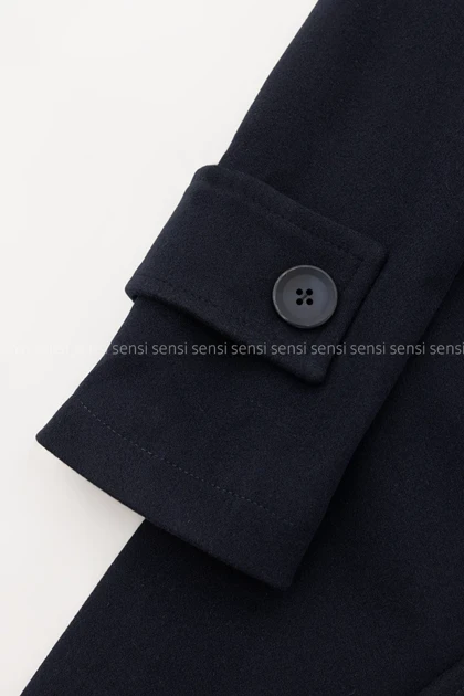 پالتو فوتر 4دکمه آستر دار کد1005029