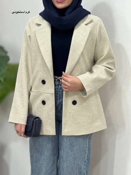 پالتو کتی فوتر آستردار زرین