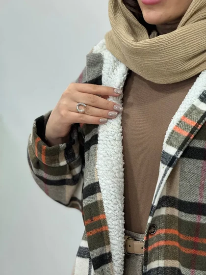 پالتو پشمی داخل تدی کلاهدار پردیس 1