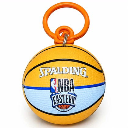 جاکلیدی توپ بسکتبال اسپالدینگ Spalding طرح NBA رنگی