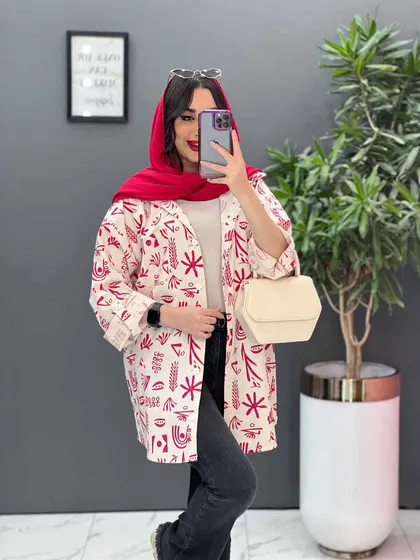 شومیز طرحدار سنتی