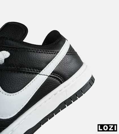 کفش کتانی مردانه و زنانه مشکی سفید نایک NIKE SB Dunk مدل 7534