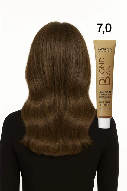 رنگ مو شماره 7.0 بلوند قوی بلوند بار Blond Bar