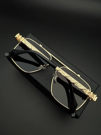 عینک کروم هارتز آفتابی کد 1111 Chrome Hearts