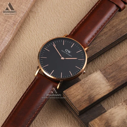 ساعت دنیل ولینگتون بند چرمی Daniel Wellington 00117K