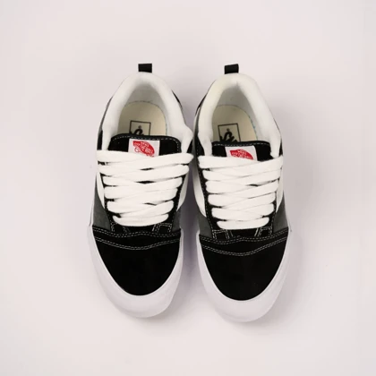 ونس نواسکول مشکی طوسی/Vans Knu Skool Black Gray