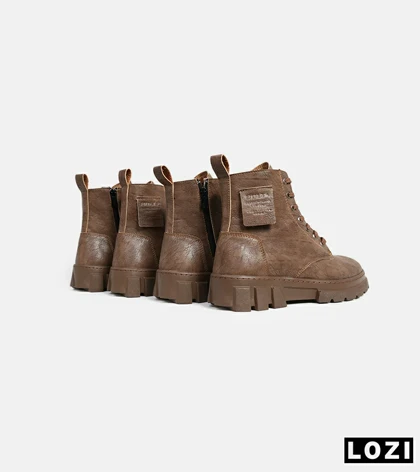 بوت ساق‌دار مردانه قهوه ای سوخته Timberland