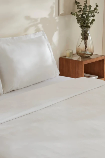 سرویس روتختی دو نفره Karaca Home مدل Jemma ساتن - سفید