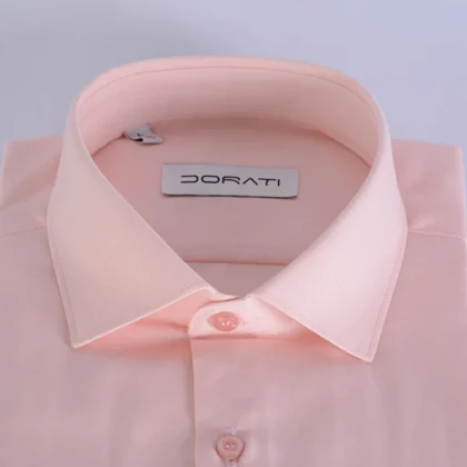 پیراهن رسمی مردانه فلورا صورتی روشن