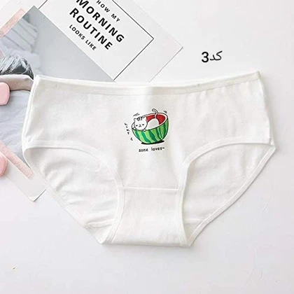 شورت تک زنانه نخ پنبه طرح عروسکی از برند KIDO