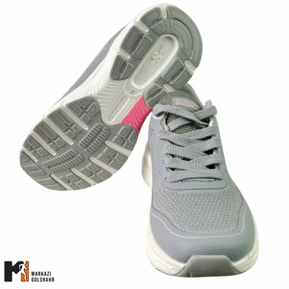 کفش اسکیچرز run2360 طوسی صورتی