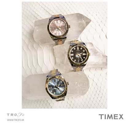 ساعت مچی عقربه ای زنانه تایمکس (Timex) مدل TW2V51500