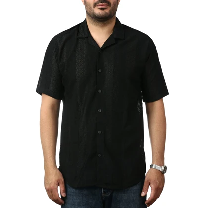 پیراهن آستین کوتاه مراکشی مردانه مدل 6211816