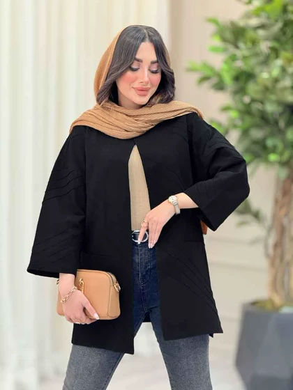 مانتو برش‌دار بغل چاک