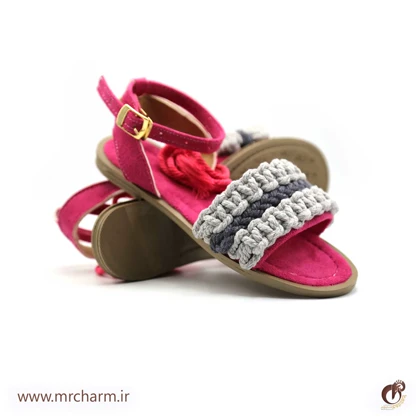 صندل تابستانه بافت زنانه mrc2416-09