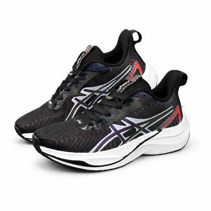 کفش کتانی مردانه زیره بست مدل اسیکس مشکی سفید ASICS