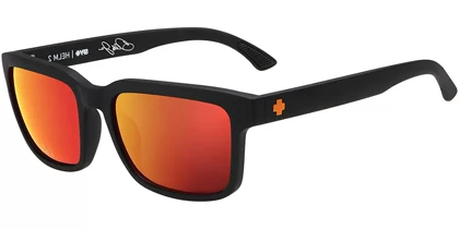 عینک آفتابی اسپای SPY Helm 2 Dale Jr Matte Black - HD Plus Gray Green with Orange Spectra Mirror