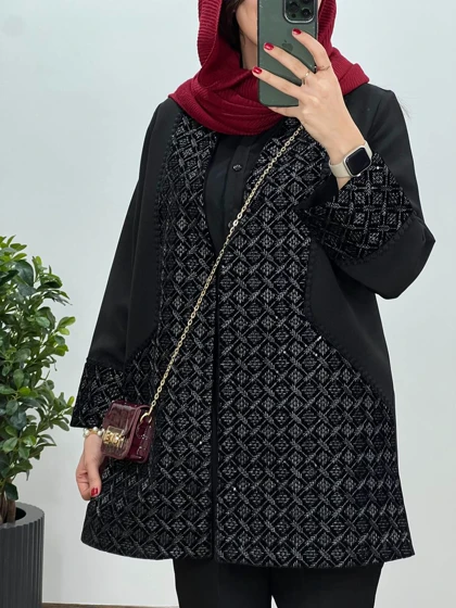 مانتو مجلسی سوزندوزی ویانا