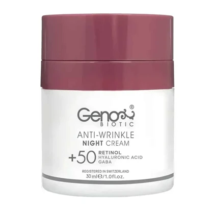 کرم ضد چروک شب 50 ژنو بایتیک Geno Biotic