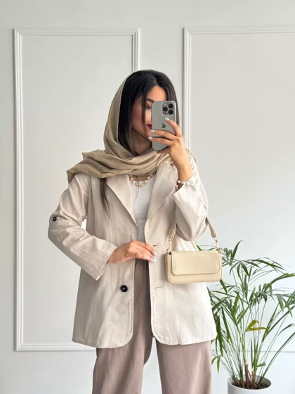 مانتو کتی لینن هدیه